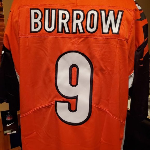 joe burrow stitched jersey